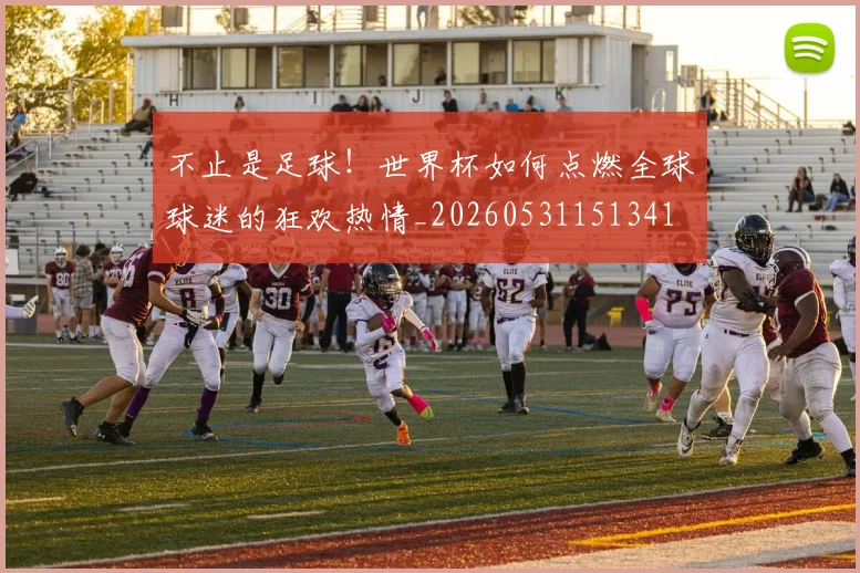不止是足球！世界杯如何点燃全球球迷的狂欢热情_20260531151341